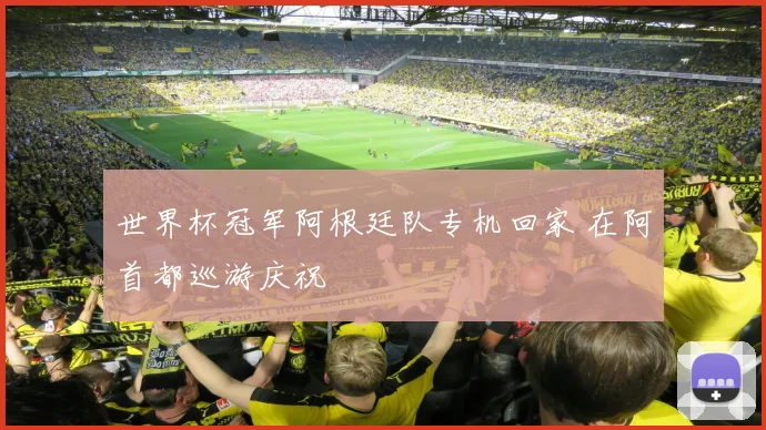 世界杯冠军阿根廷队专机回家 在阿首都巡游庆祝